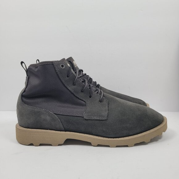 Sorel Caribou OTM  Men's Gray Waterproof Chukka Boots US Size 12 NWOT - Picture 1 of 8